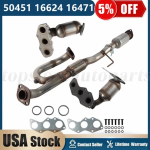 All Three Catalytic Converter Set For 2007-2017 Lexus ES350 Toyota Camry 3.5L V6 - Picture 1 of 15