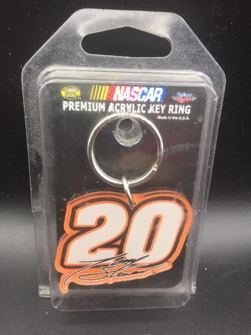 TONY STEWART #20 3 -TIME NASCAR CHAMPION ACRYLIC Premium KEY RING Cover
