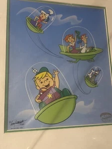 "Meet George Jetson" Limited Edition Sericel FRAMED Hanna-Barbera Iwao Takamoto - Picture 1 of 7