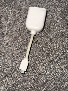 Apple OEM Mini-DVI to S-Video/Composite Adapter M9319G/A - Picture 1 of 4