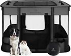 Pet Playpen,Foldable Dog Cat Playpens,Portable Exercise Kennel Tent Crate