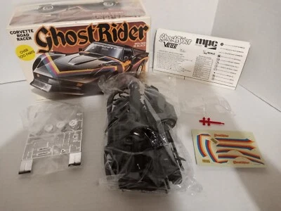 GhostRider Corvette Road Racer (Rare, Missing One Tire) - Image 1 of 4