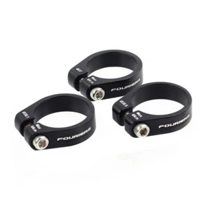 Abrazadera de tija de sillín Fouriers 37 mm 38,1 mm 38,6 mm MTB bicicleta tipo fijo collar de tija de sillín - Imagen 1 de 5