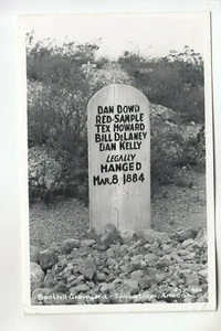 Real Photo Postcard Boothill Graveyard Tombstone AZ - Picture 1 of 1
