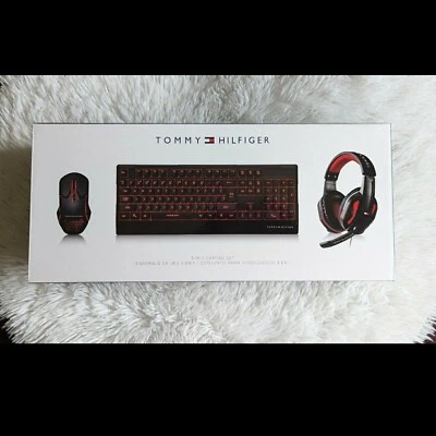 3-In-1 Wired Keyboard & Mouse, Gaming Headset With Microphone ~NEW~ - Image 1 of 4
