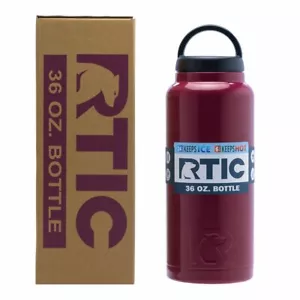 RTIC 36oz Flasche Doppelwandig Vakuumisoliert Edelstahl 2019 tarnfarben, kastanienbraun, blaugrün - Bild 1 von 8