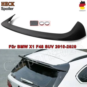 Dachspoiler Lippe Für BMW F48 SUV X1 16-22 AC Style Heckspoiler Carbon Optik ABS - Bild 1 von 14