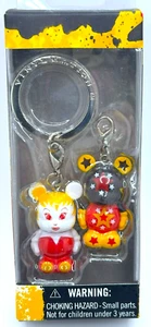 Disney Vinylmation Junior Paris - Tinker Bell - 2er Pack - Schlüsselanhänger & extra Anhänger - Bild 1 von 3