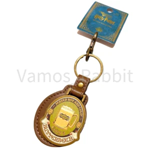 Harry Potter Butterbeer signboard Keychain Universal Studios Japan Limited NEW - Picture 1 of 3