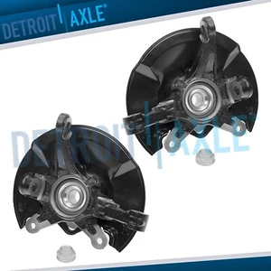 Front Steering Knuckle & Wheel Hub Bearing Assembly for 2006 - 2011 Honda Civic - Picture 1 of 15