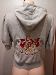 Juicy Couture Cray Tracksuit Jacket Short Sleeve Size XL Made in USA - Picture 1 of 10