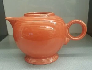 Fiesta Dinnerware NEW 44 Oz. Teapot Without Lid, Fiesta Persimmon - Picture 1 of 8