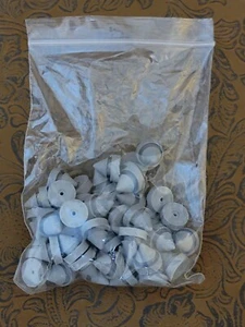 Confezione da 50 - Argus Industrial - Paracolpi Silenziatori Fermaporta Grigio Chiaro 1/2" ∊ - Foto 1 di 5