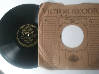 78rpm EDNA BROWN-JAMES REED Fair Hawaii / Aloha To Me, 1919 Victor 18032 VG+ L49 - Image 1 of 4