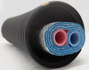 Outdoor Wood Boiler Tripple Wrap Insulated 1" Oxygen Barrier Pex Tubing-Pipe - Picture 1 of 1