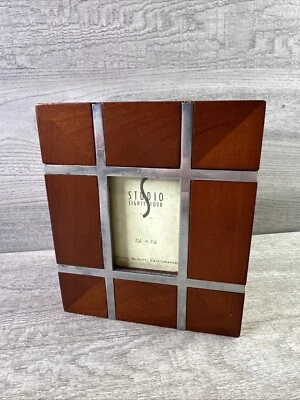 Винтажная студия восемьдесят четыре дерева с металлической инкрустацией фото коробка для хранения - Изображение 1 из 4