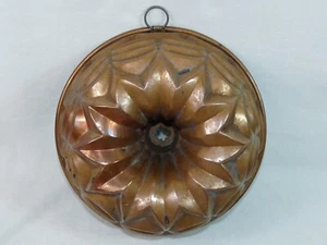 alte große Kupfer Backform Ø 25cm Gugelhupf Kuchen Form um 1900 antik - Bild 1 von 6