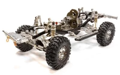 Billet Machined 1/10 Twin Motor Trail Roller 4WD Off-Road Scale Crawler ARTR - Image 1 of 4