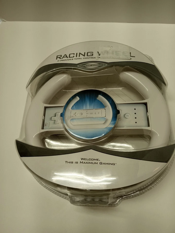 Nintendo WII Intec Racing Wheel  BRAND NEW , G5685, in package - Image 1 of 3