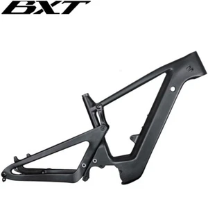 BXT E-Bike Kohlefaser Rahmenfahrrad BAFANG M500/M600 Suspension EFrame Boost - Picture 1 of 11
