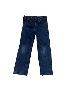 Carhartt Blue Denim Jeans Size 7 Straight Leg #8682 - Picture 1 of 9