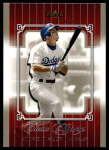 2005 Fleer Classic Clippings 16 Steve Finley   Los Angeles Angels  Baseball Card