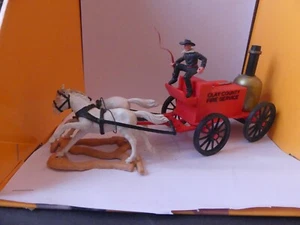 FIGURINE TIMPO CHARIOT POMPIER CLAY COUNTRY FIRE SERVICE - Picture 1 of 8