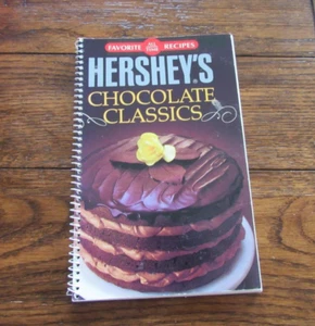 Hershey's Favorite Recipes Chocolate Classics Pasteles Pasteles Caramelos Libro de Cocina 1988 - Imagen 1 de 7