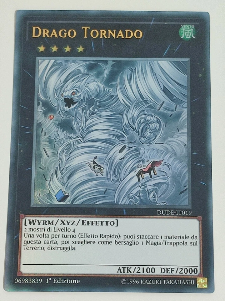 Yu-gi-oh! Drago tornado ULTRA RARA - Italiano - Immagine 1 di 1