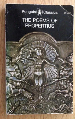 POEMS OF PROPERTIUS; 1st 1966 PENGUIN CLASSICS PTG; TRANSLATION/INTRO:A.E. WATTS - Image 1 of 4
