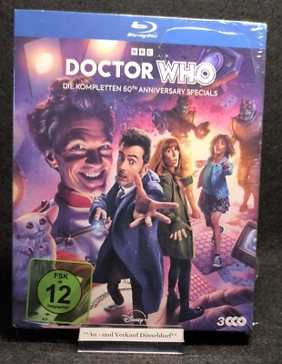 Doctor Who – Die kompletten 60th Anniversary Specials (3 Discs)auf BLU RAY - NEU