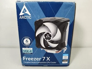 ARCTIC Freezer 7 X Compact Intel AMD CPU Cooler 100 mm PWM Fan Compatible - Picture 1 of 8