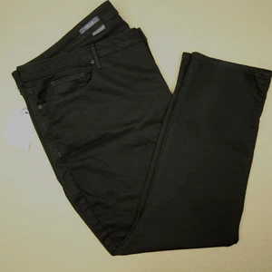 NYDJ Sheri Slim Jeans Women's Size 28W Petite Black Denim Lift Tuck Tech NWT - Picture 1 of 10