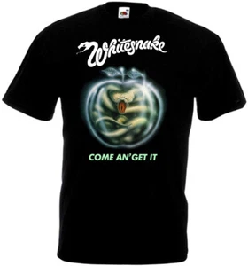 Whitesnake Come An' Get It t-shirt black hard rock band all sizes S-5XL - Picture 1 of 3