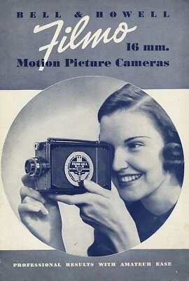 Bell & Howell Filmo 1938 de colección 16 mm cámara de película guía de ventas de productos Foto 1 de 4