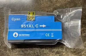 Unbranded CYAN 951 XL Ink Cartridge - NEW - Picture 1 of 3