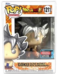 Funko Pop! DBS Goku Ultra instinto con cáliz exclusivo Kamehameha #1211 - Imagen 1 de 4