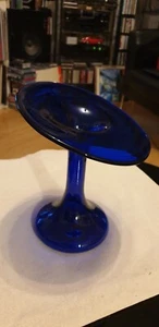 Glasvase Blau ,cooles ,modernes Design ,Hingucker,gebraucht,Top - Bild 1 von 5