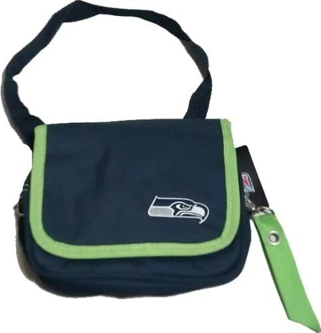 Seattle Seahawks Mini Crossbody Purse Bag NEW w/Tags TX SHIPPER licensed NFL Cover