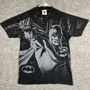 Vintage 1992 SSI Batman Returns DC Comics All Over Print TShirt Size M - Picture 1 of 8