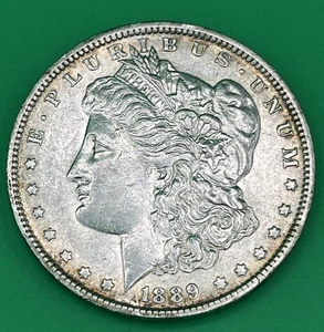 1889-O Morgan Silber Dollar - vz + guter Glanz und Details - Bild 1 von 4