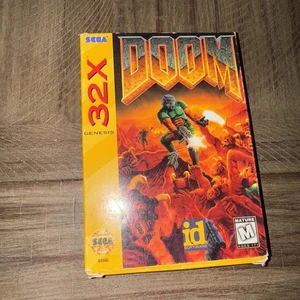 Doom (Sega Genesis 32X) CIB komplett in Box sehr guter Zustand Cartridge ansehen! - Bild 1 von 10