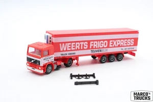 AWM Volvo F12 semirremolque frigorífico "Weerts Express Teuven Belgium" 1:87 / AW3038 - Imagen 1 de 1
