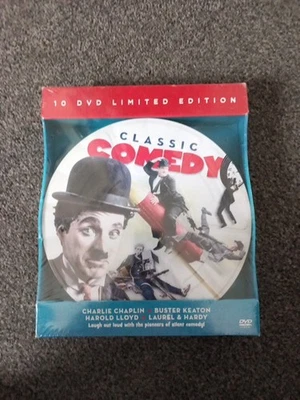 Classic Comedy - 10 DVD Limited Edition Gift Tin Set - Image 1 of 3