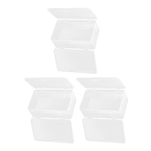 Caja de almacenamiento de herramientas de manicura de 3 piezas estuche para herramientas de uñas accesorios organizador - Imagen 1 de 12