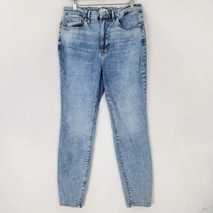 Good American Jeans Womens 16 Good Waist Skinny High Rise Stretch Denim GW873T - Picture 1 of 12