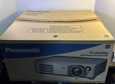 Panasonic PT-AX200U LCD Projector *NEW IN BOX* Rare BRAND NEW - Image 1 of 4