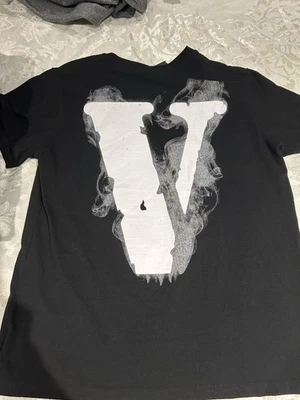 Футболка Vlone Smoke Angel графическая уличная одежда шумиха футболка размер маленький - Изображение 1 из 3