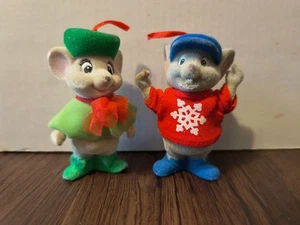 Walt Disney Rescuers Down Under Ornaments Bernard & Miss Bianca McDonald's 1990 - Picture 1 of 6