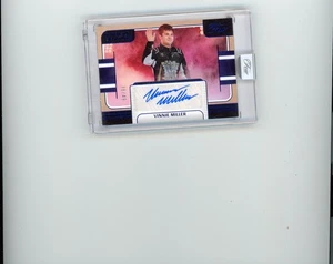 2025 Panini Turn Four Vinnie Miller Center Stage Signatures Blue #/49 Autograph - Bild 1 von 2